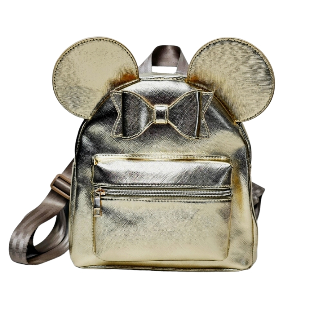 Disney Minnie Mouse Metallic Mini Backpack - Picture 7 of 10